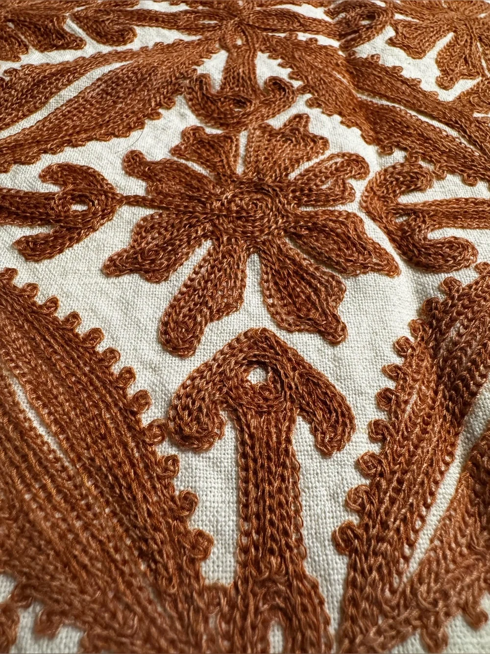 NWOT Pottery Barn Jovie Embroidered Lumbar Pillow Cover 20